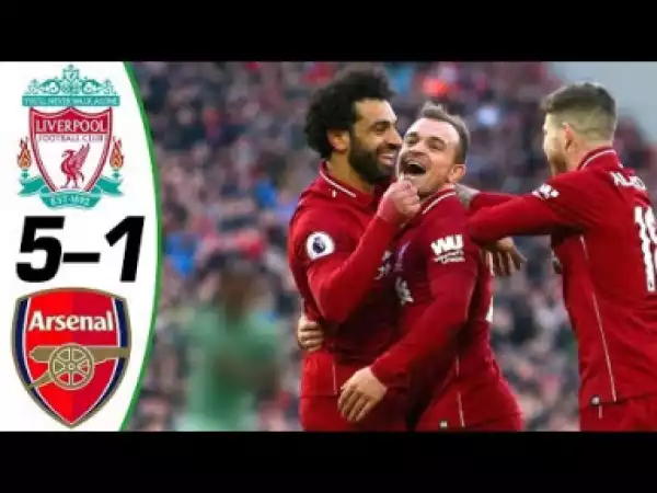 Liverpool vs Arsenal 5-1 All Goals and Highlights  29/12/2018